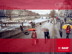 BASF &ndash; The Chemical Company