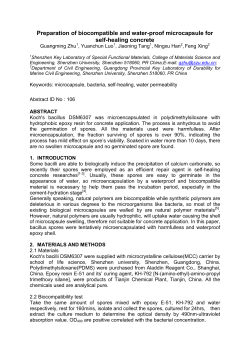 Preparation of biocompatible and water