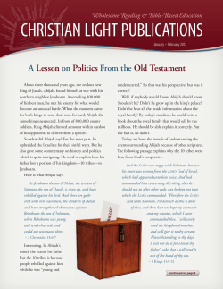 January-February 2012 - Christian Light Publications
