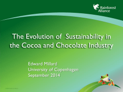 See the presentation slides by Edward Millard used in this