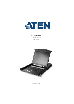 LCD KVMP Switch CL5708 / CL5716 User Manual www.aten.com