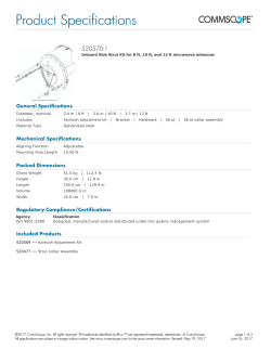 Product Specifications