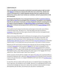 CONSTITUTION-LITE There are two different and anomalous