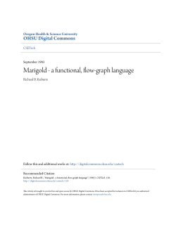 Marigold - a functional, flow-graph language