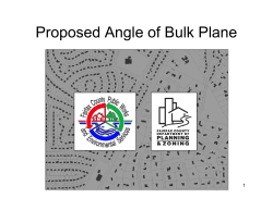Angle of Bulk Plane - Sully District Council