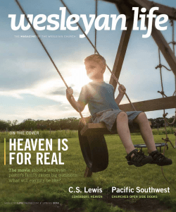 heaven is for real - The Wesleyan Church