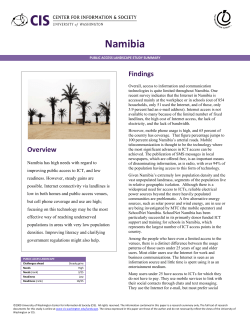 1Page_Namibia - University of Washington