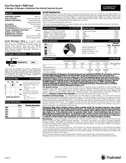 Core Plus Bond / PGIM Fund