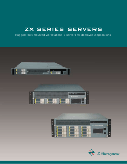 zx series servers