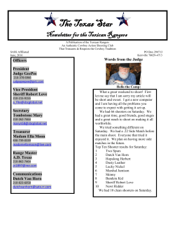 The Texas Star - The Texican Rangers