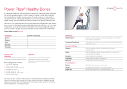 Power Plate&reg; Healthy Bones