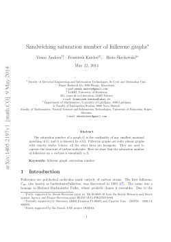 Sandwiching saturation number of fullerene graphs