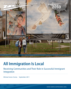 All Immigration Is Local - Center for American Progress