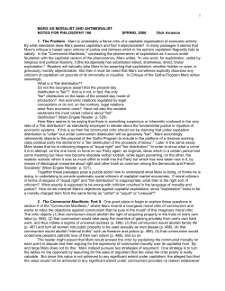 Marx as Moralist and Antimoralist