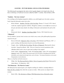 legends &ndash; picture books and illstrated books