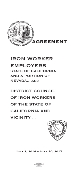 iron worker employers - San Francisco Public Utilities Commission