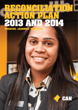 2013-14 RAP - Reconciliation Australia