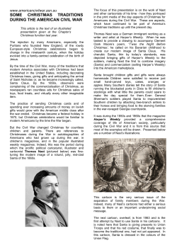 some christmas traditions during the american civil war