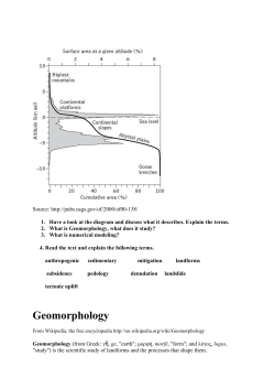 Geomorphology