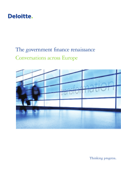 The government finance renaissance