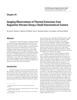 Chapter 24 Imaging Observations of Thermal Emissions from