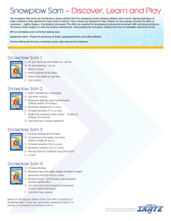 Snowplow Sam - Learn to Skate USA