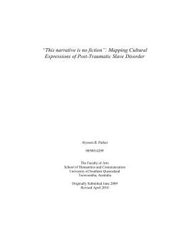 Chapter One - USQ ePrints
