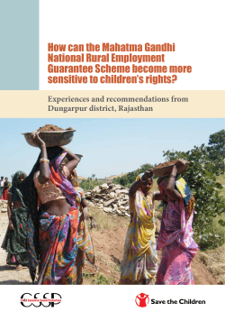 How can the Mahatma Gandhi National Rural Employment
