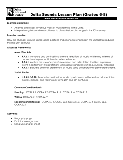 Delta Sounds - Middle School