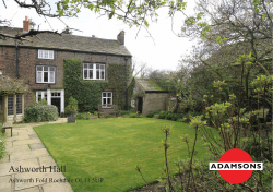 Ashworth Hall - Adamsons Estate Agents