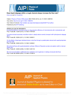 Does liquid slippage within a rough channel always increase the