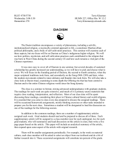 DAOISM - University of Colorado Boulder