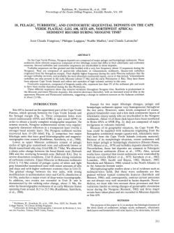 Leg 108, Site 659 - Ocean Drilling Program