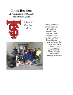 Little Readers - Athena Elementary School