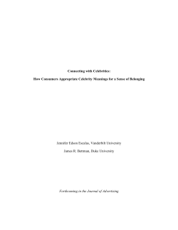 Connecting with Celebrities