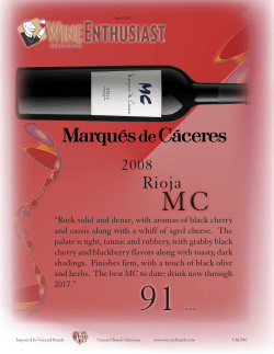 Rock solid and dense, with aromas of black