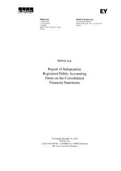 consolidated statement of income
