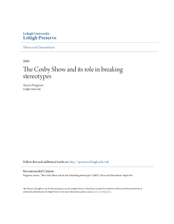 The Cosby Show and its role in breaking stereotypes