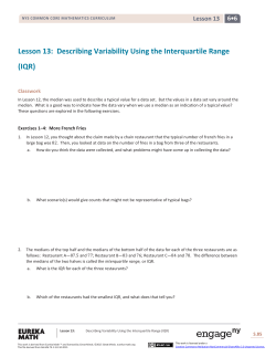Lesson 13 - EngageNY