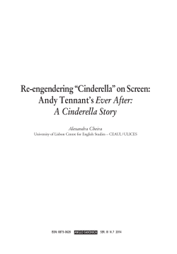 Re-engendering &ldquo;Cinderella&rdquo; on Screen: Andy Tennant`s Ever After
