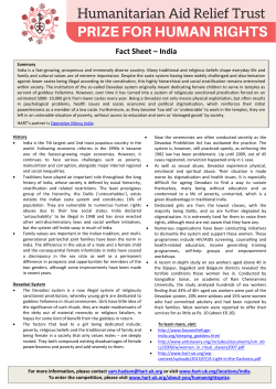 Fact Sheet – India