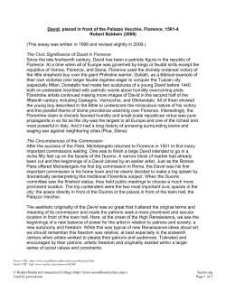 Michelangelo`s David