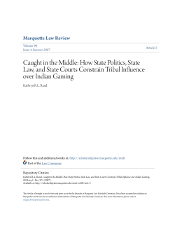 Caught in the Middle: How State Politics, State Law, and State