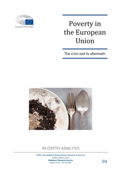 Poverty in the European Union - European Parliament