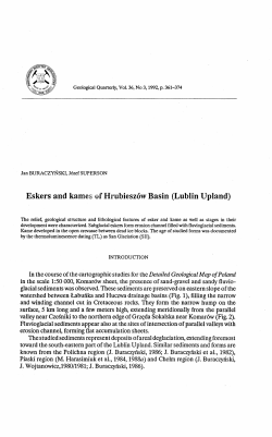 Eskers and kames of Hrubieszow Basin (Lublin Upland)