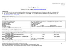 DMP for Judge Project Fully Completed