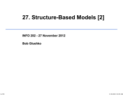 27. Structure-Based Models [2] (50)