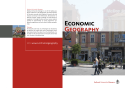 Economic Geography