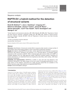 RAPTR-SV: a hybrid method for the detection of