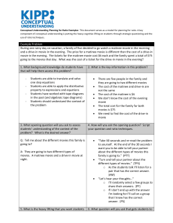 Math Sample Template to Incorporate High-Impact Ratio